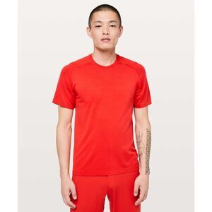 Lululemon Metal Vent Tech Short Sleeve Lunar New Year Fiery Red Men's Size XS